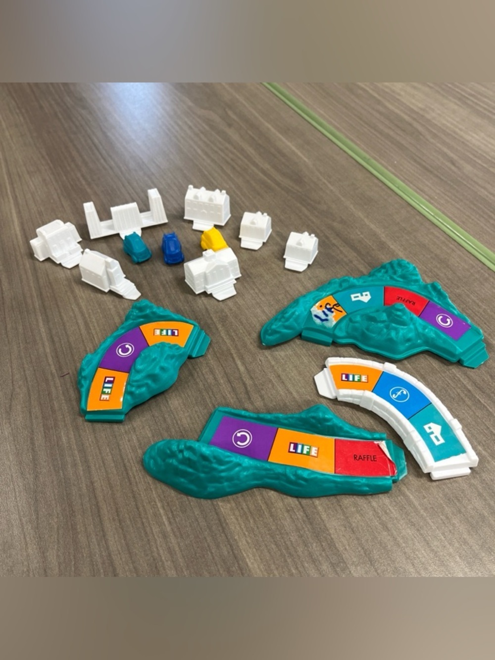 The Game Of Life Monsters Inc. In Monstropolis Replacement Pieces Board Pieces